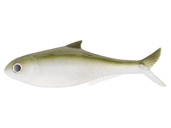 True Bass Fishing Texas Shad 6 Line Thru Green Bean
