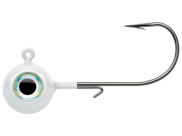 VMC Neon Moon Eye Jig White