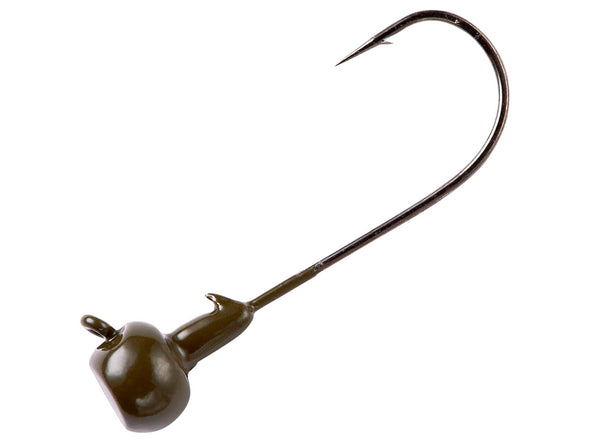 War Eagle Shaky Head Jig Green Pumpkin