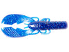 X Zone Muscle Back Finesse Craw Blue Sapphire