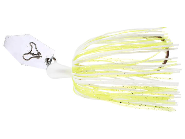 Z-Man Chatterbait Mini 1/4 oz. Chartreuse/White