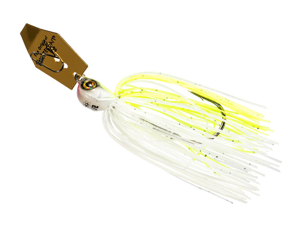 Z-Man Tungsten Chatterbait Elite EVO Chartreuse White