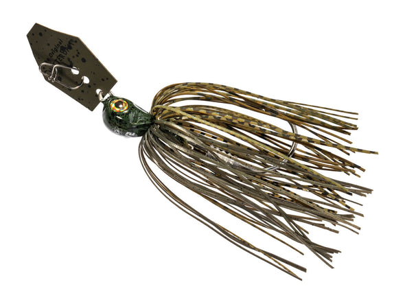 Z-Man Tungsten Chatterbait Elite EVO Green Pumpkin