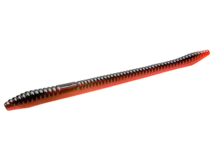 Zoom Finesse Worm - Red Shad