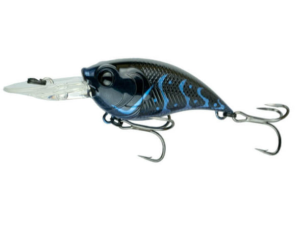 6th Sense Fishing Curve 55 Black N Blue Craw
