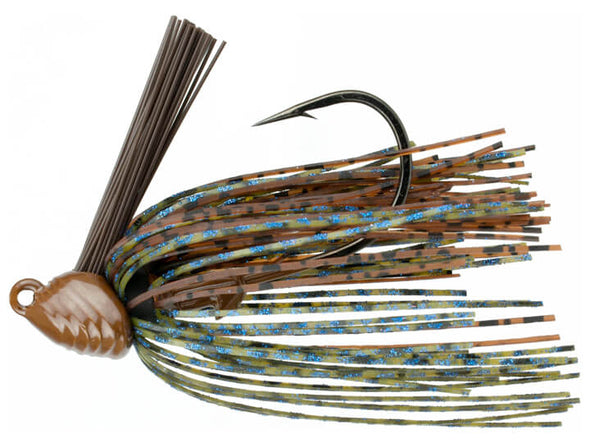 6th Sense Fishing Divine Hybrid Jig Pumpkin Blue Melon
