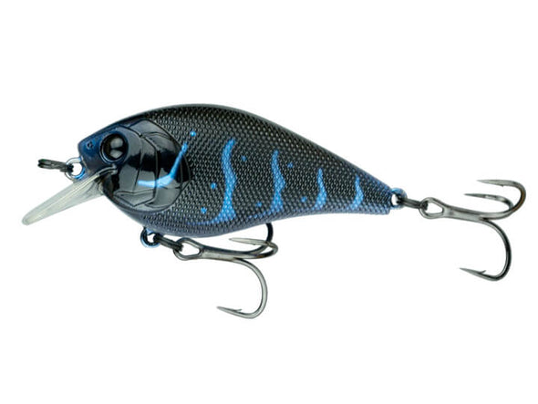 6th Sense Fishing Crush 50 Silent Squarebill Crankbait Black N Blue