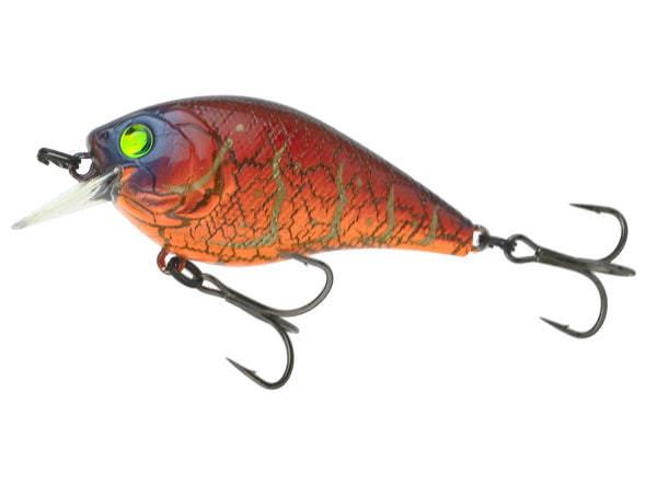 6th Sense Fishing Crush 50 Silent Squarebill Crankbait Crackle Craw