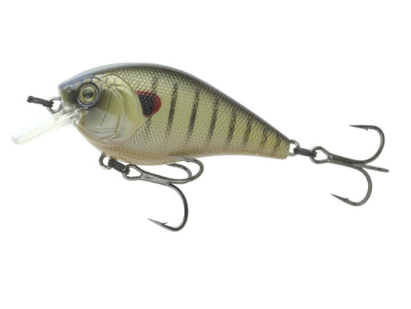 6th Sense Fishing Crush 50 Silent Squarebill Crankbait Green Sunfish