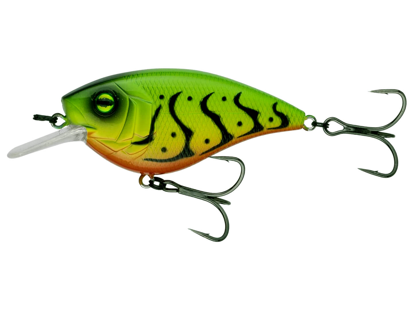 6th Sense Fishing Crush Flat 75X Crankbait Craw Fire