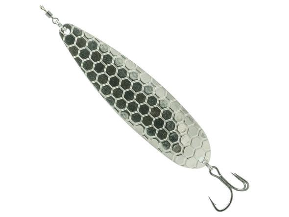 6th Sense Fishing Divine Flutter Spoon Hex Chrome