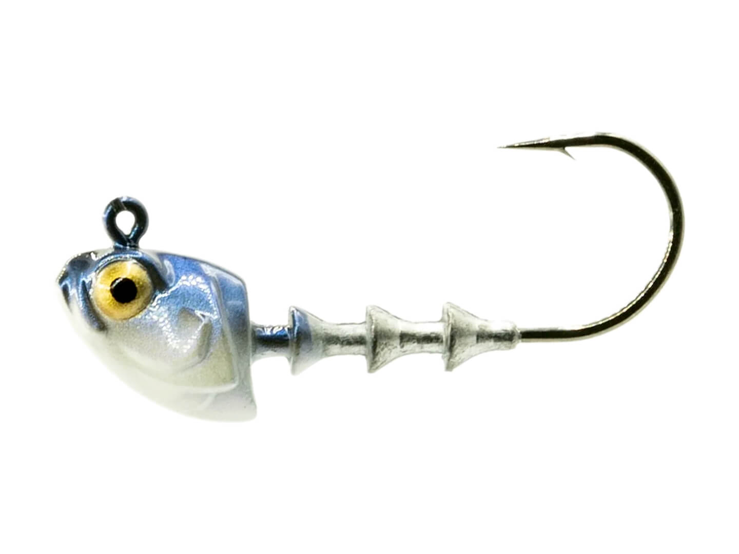 6th Sense Finesse Swimbait Jig Heads Raw / 1/0 / 1/8 oz