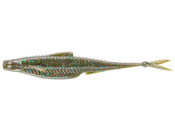 6th Sense Fishing Flush Soft Jerkbait Green Pumpkin Juice
