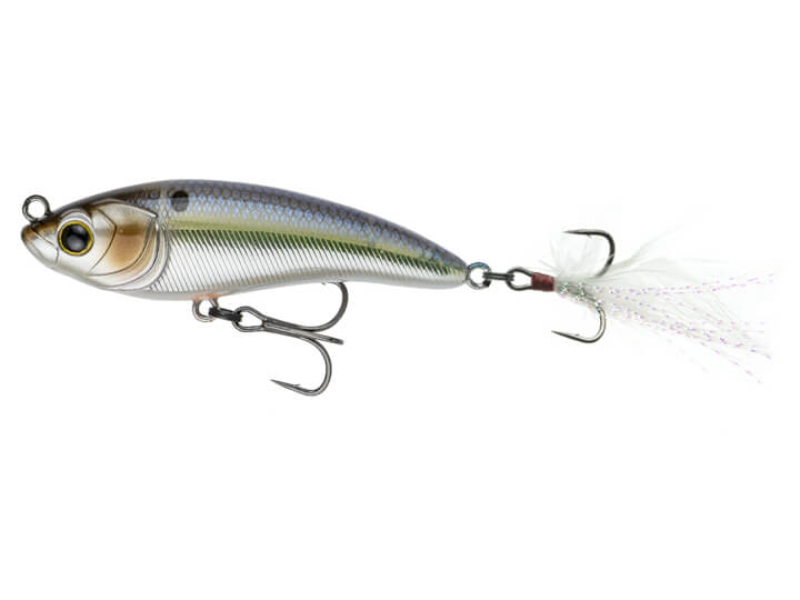 6th Sense HyperJerk 70 Jerkbait Chrome Threadfin