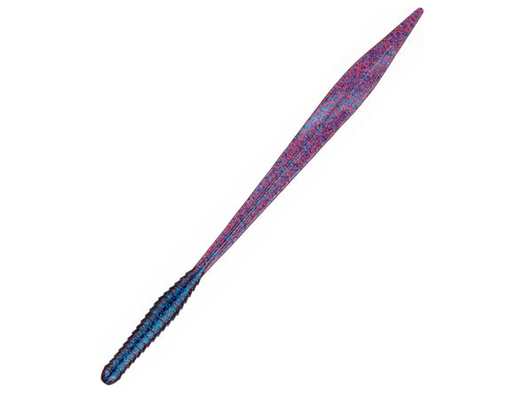 6th Sense Fishing Ridge Worm Plum Fleck