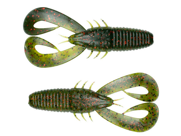 6th Sense Fishing Stroker Craw Darkmelon Red