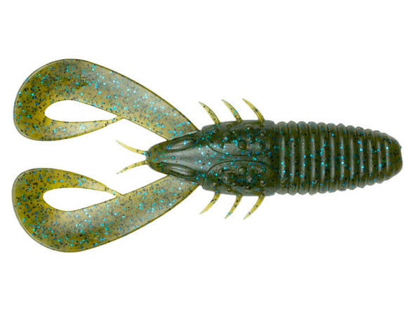 6th Sense Fishing Stroker Craw Green Pumpkin Blue