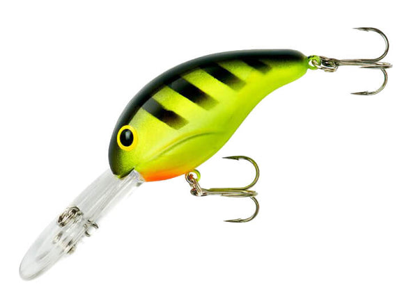 Bandit Lures 300 Series Crankbait Chartreuse Black Stripes