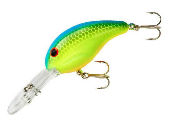 Bandit Lures 300 Series Crankbait Chartreuse Blue Back