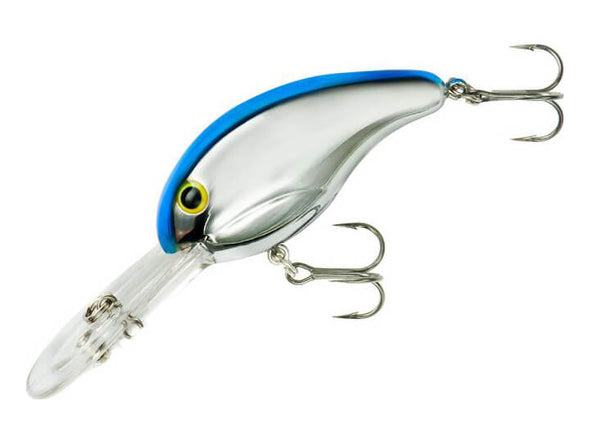 Bandit Lures 300 Series Crankbait Chrome Blue Back