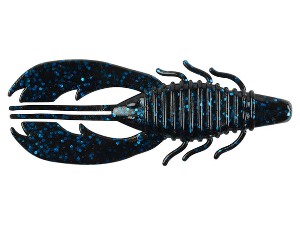 Berkley PowerBait Craw Fatty Black Blue Fleck