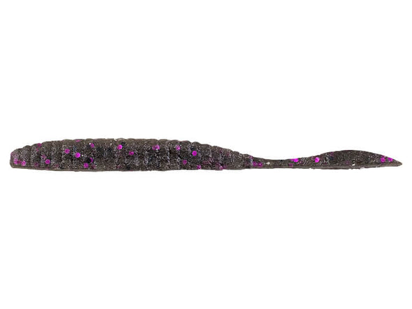 Berkley PowerBait MaxScent Flat Worm Smoke Black Purple