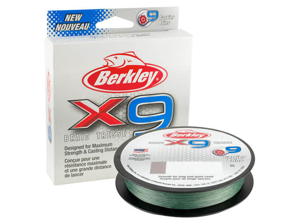 Berkley X9 Braid Low Vis Green