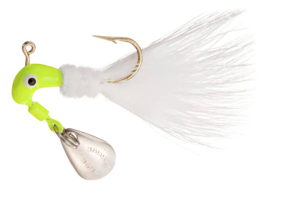 Blakemore Road Runner Marabou Jig Chartreuse White