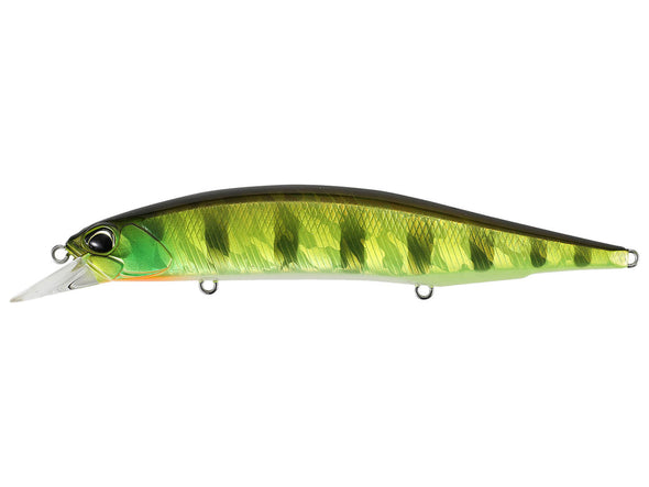 DUO Realis Jerkbait Chartreuse Gill Halo