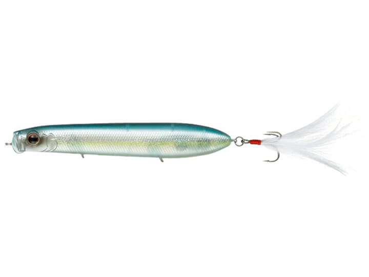 Evergreen SB Topwater Plug, 105 Blue Back Herring