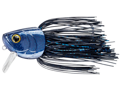 G-Ratt Baits Fighting Fish Hybrid Swim Jig Black Blue