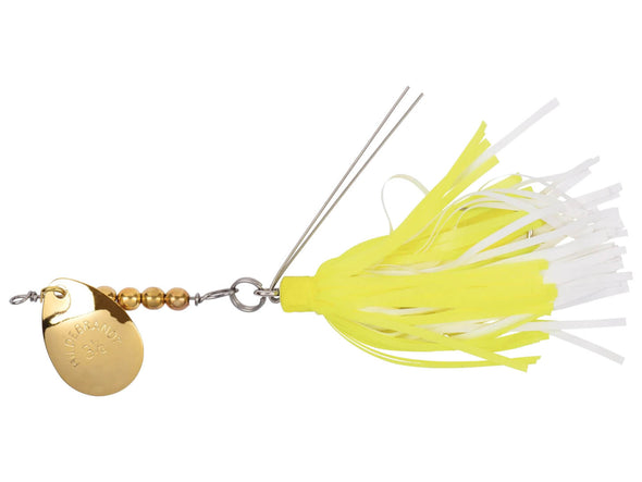 Hildebrandt Snagless Sally Chartreuse White Skirt Gold Blade