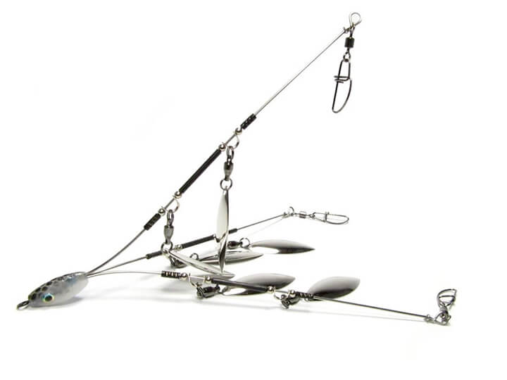Wire Rigs Extended Hog Farmer 3 Wire Rigs – Harpeth River Outfitters