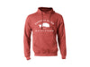 Harpeth River Outfitters Hooded Sweatshirt Red