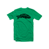 Harpeth River Smallmouth T-Shirt Heather Irish Green