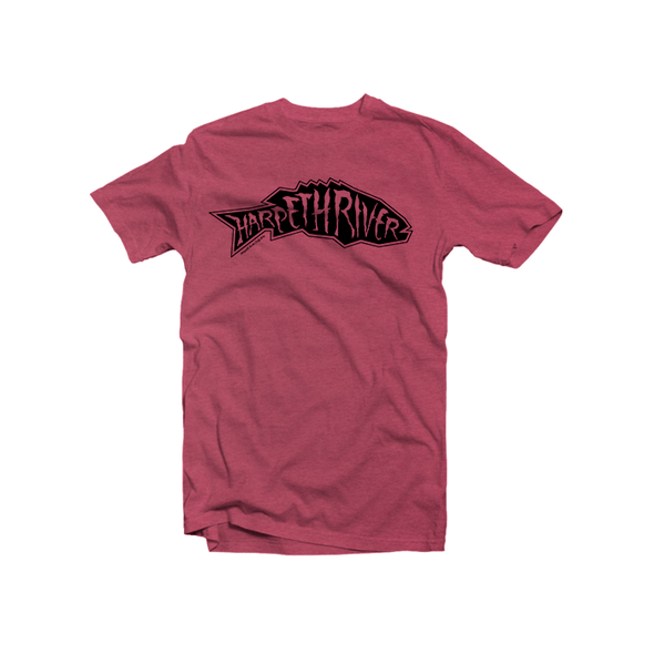 Harpeth River Smallmouth T-Shirt Heather Red