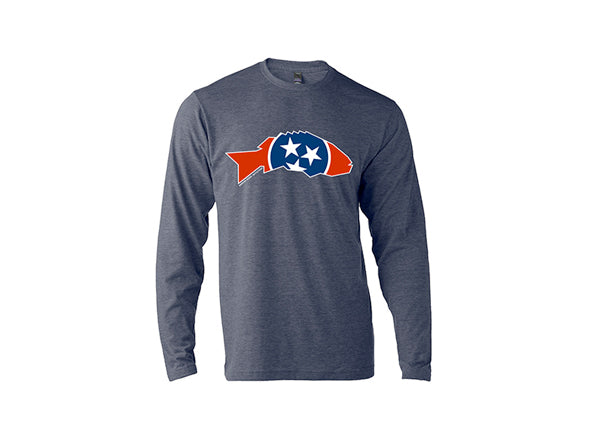 State Series Smallmouth Bass Long Sleeve T-Shirt - Tennessee