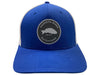 HRO R-Flex Rubber Patch Cap Royal Blue