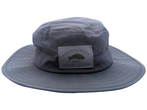 HRO Wide Brim Sun Hat Charcoal