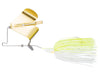 Jackall Firecracker Buzzbait Chartreuse Pearl