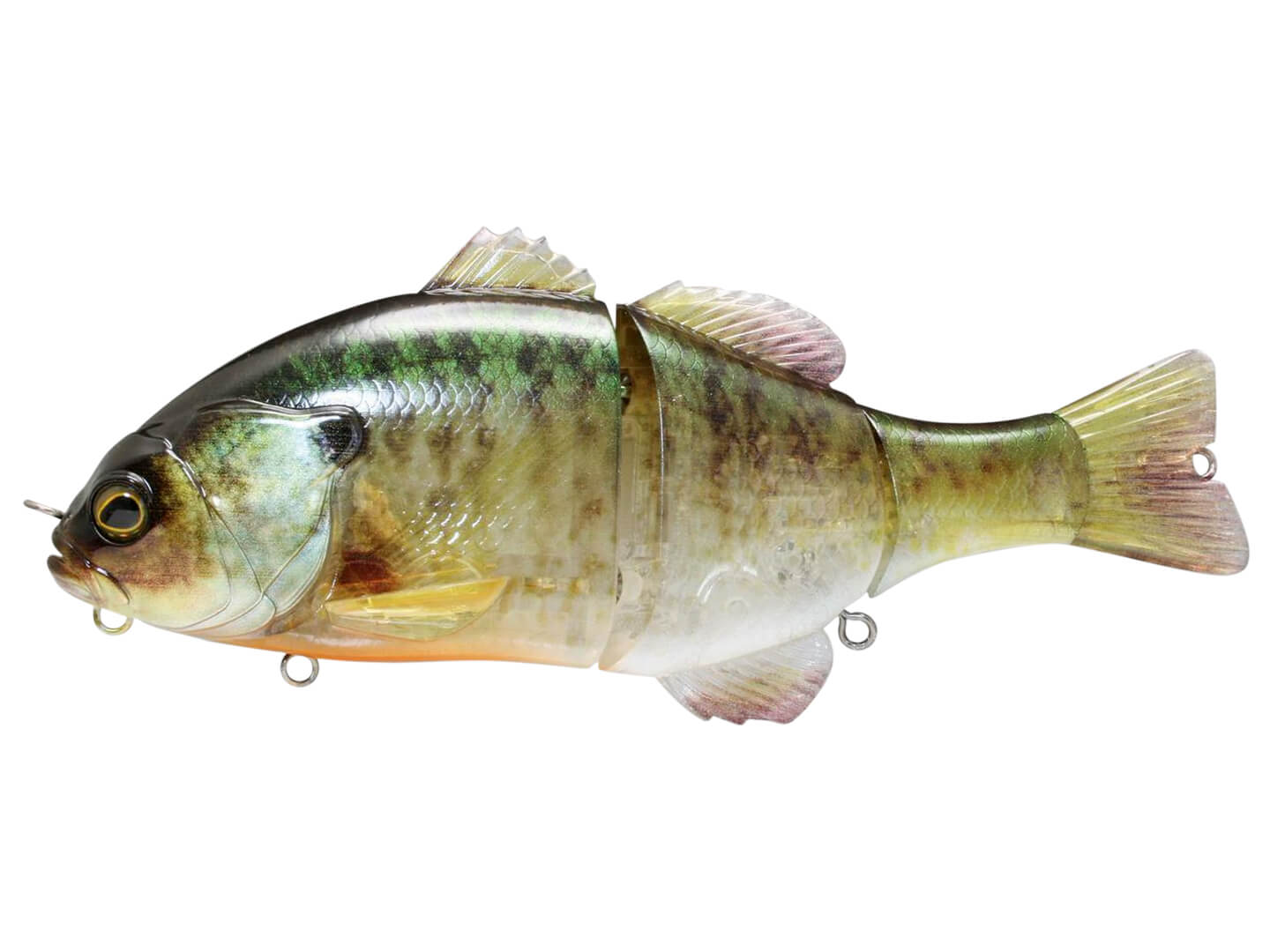 Jackall Gantarel Jr Bluegill Swimbait, RT Ghost Gill