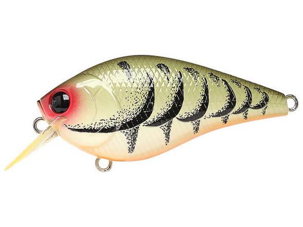 Lucky Craft LC Silent Squarebill Crazy Green Craw