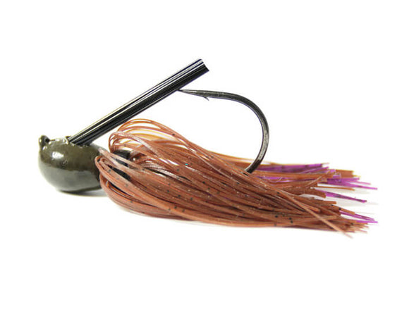 Missile Baits Ike's Mini Flip Jig Brown Purple Passion