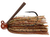 Queen Tackle Tungsten Hammerhead Rattling Football Jig Camo