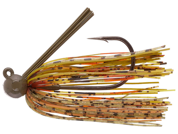 Queen Tackle Tungsten Hammerhead Rattling Football Jig Fire Gill