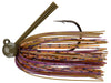 Queen Tackle Tungsten Hammerhead Rattling Football Jig Green Jelly