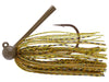 Queen Tackle Tungsten Hammerhead Rattling Football Jig Green Pumpkin Green