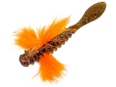 Rabid Baits Darter Green Pumpkin Orange