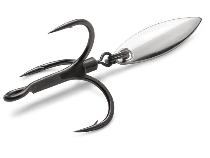 Vmc Bladed Hybrid Treble Short Fishing Hook 2-pack - 12 - Tin Red : Target
