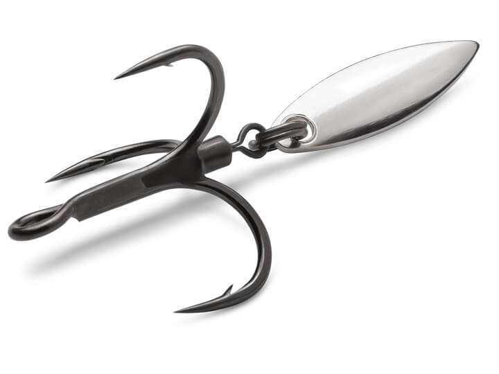 VMC Bladed Hybrid Treble Short Hook 2